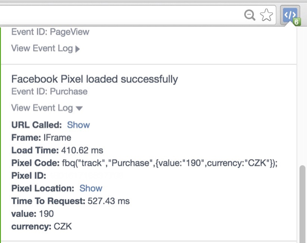 Verify pixel position Verify pixel position