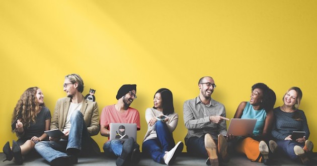 People sitting with computers (1)